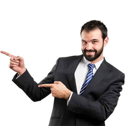 Business Man Bowing Image